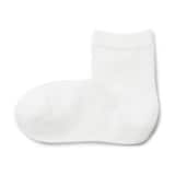 婦人　足なり直角　履き口やわらか　三層　ショート丈靴下（口ゴムなし）