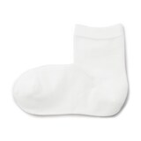 婦人　足なり直角　履き口やわらか　三層　ショート丈靴下（口ゴムなし）