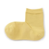 婦人　足なり直角　履き口やわらか　三層　ショート丈靴下（口ゴムなし）