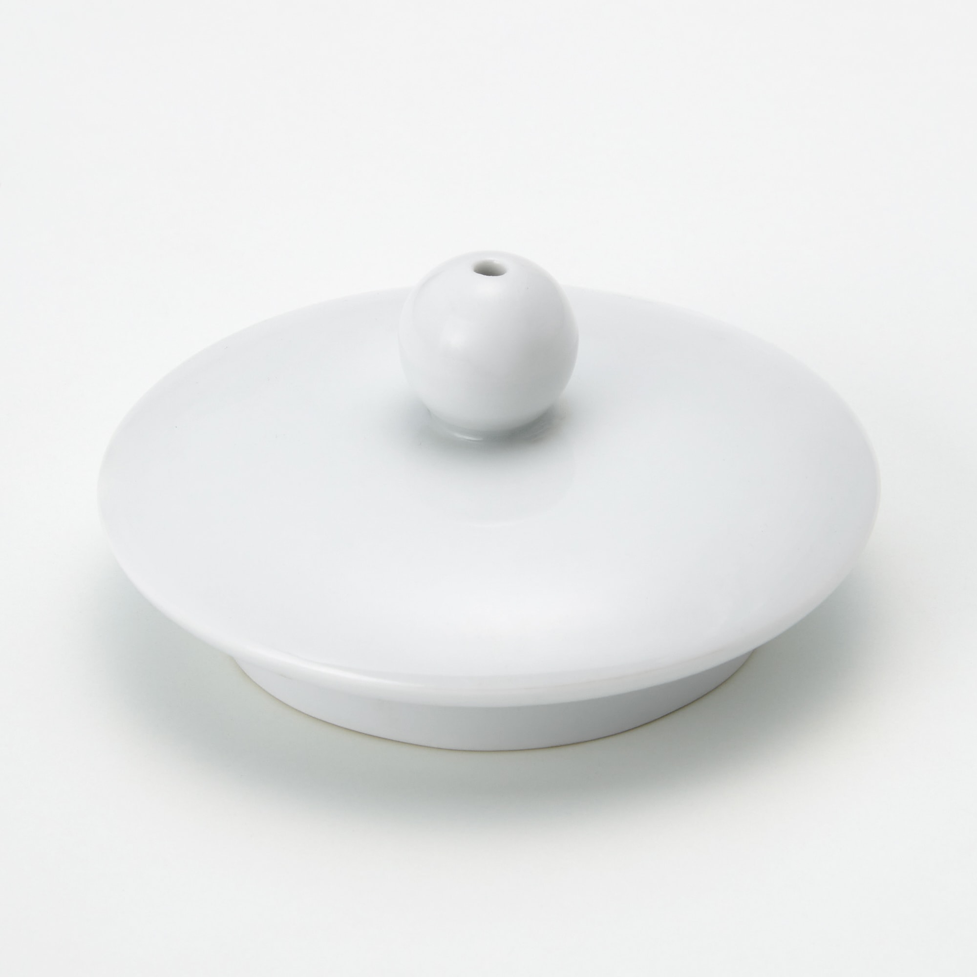 【パーツ】白磁ティーポット用フタ