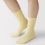 婦人　足なり直角　履き口やわらか　レーヨン混　メロウ靴下