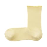 婦人　足なり直角　履き口やわらか　レーヨン混　メロウ靴下