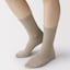 婦人　足なり直角　履き口やわらか　レーヨン混　メロウ靴下