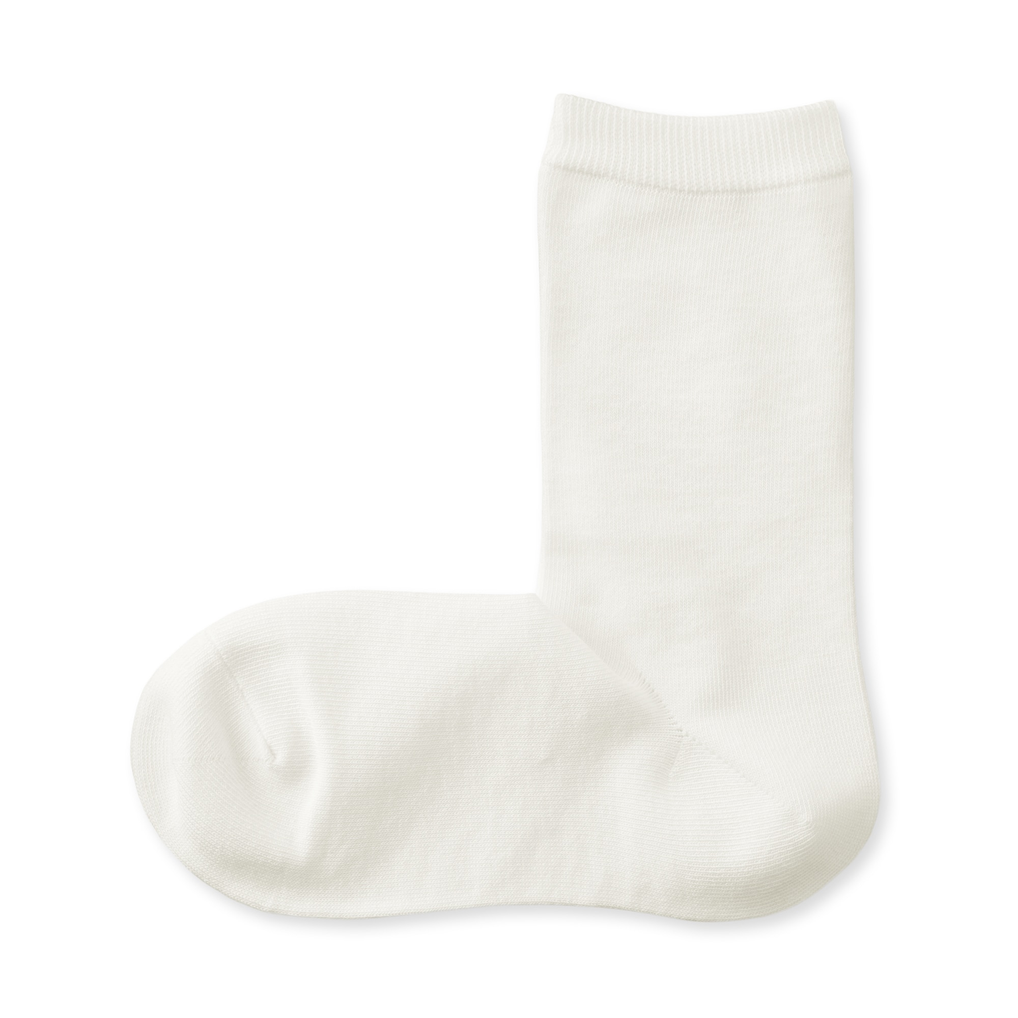 婦人　足なり直角　履き口やわらか　三層　靴下（口ゴムなし）