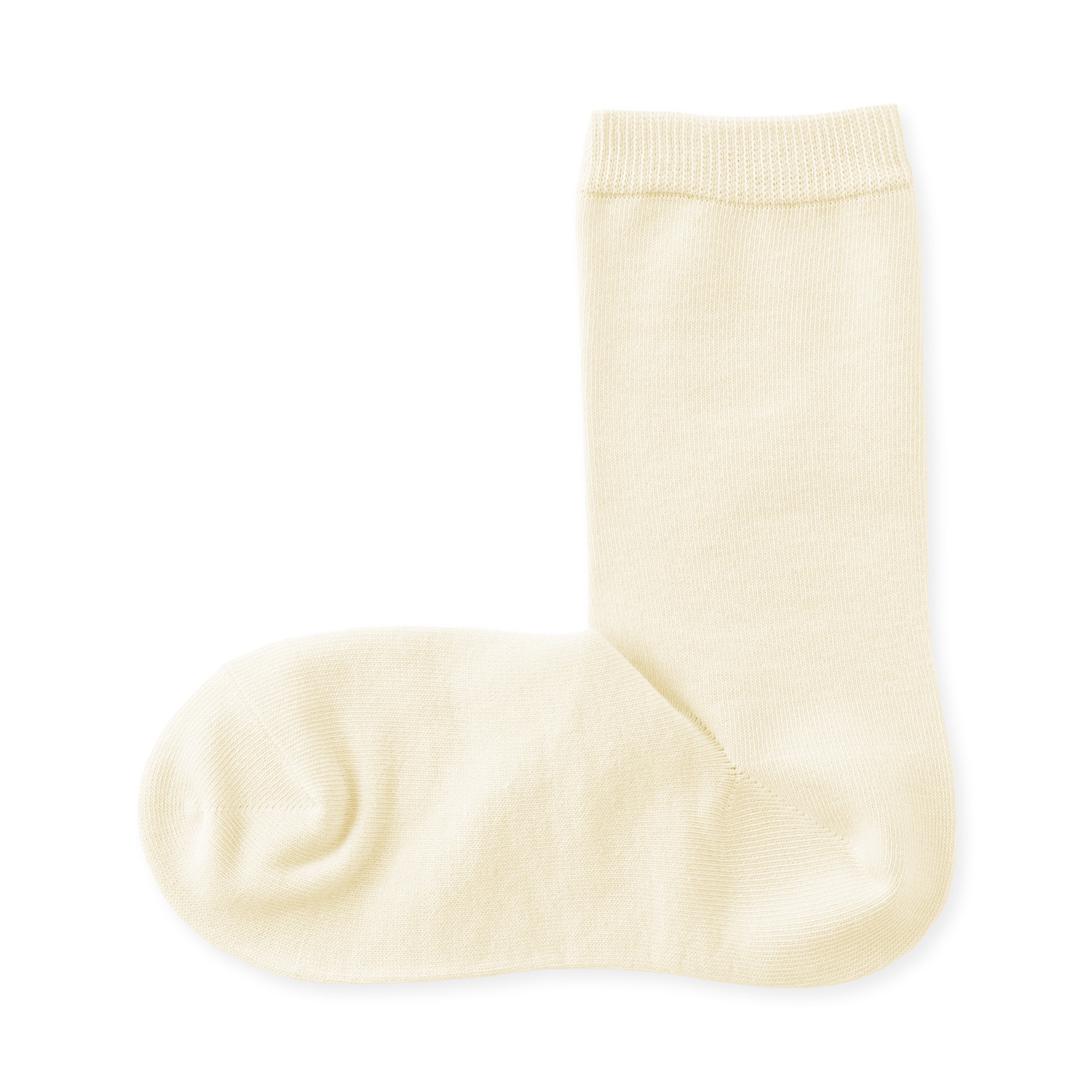 婦人　足なり直角　履き口やわらか　三層　靴下（口ゴムなし）