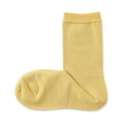 婦人　足なり直角　履き口やわらか　靴下（口ゴムなし・三層）