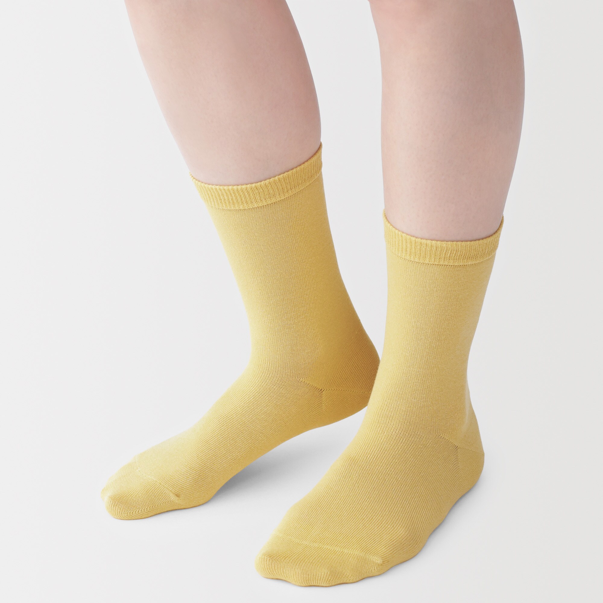 婦人　足なり直角　履き口やわらか　三層　靴下（口ゴムなし）