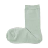 婦人　足なり直角　履き口やわらか　三層　靴下（口ゴムなし）