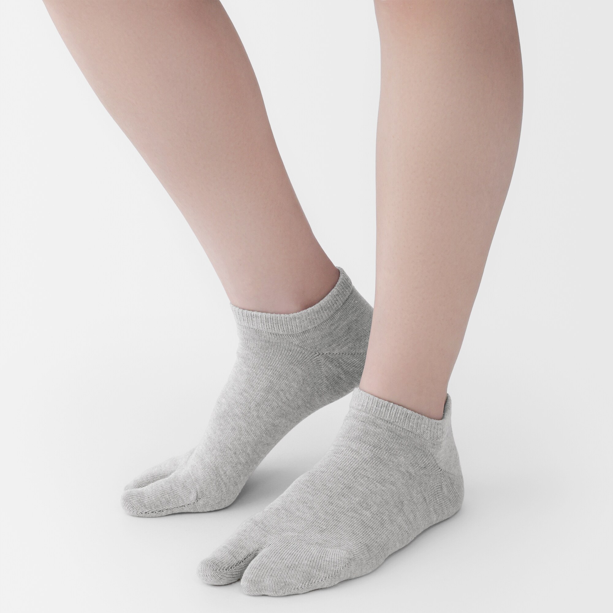 婦人　足なり直角　たび型スニーカーイン　　※再生コットン