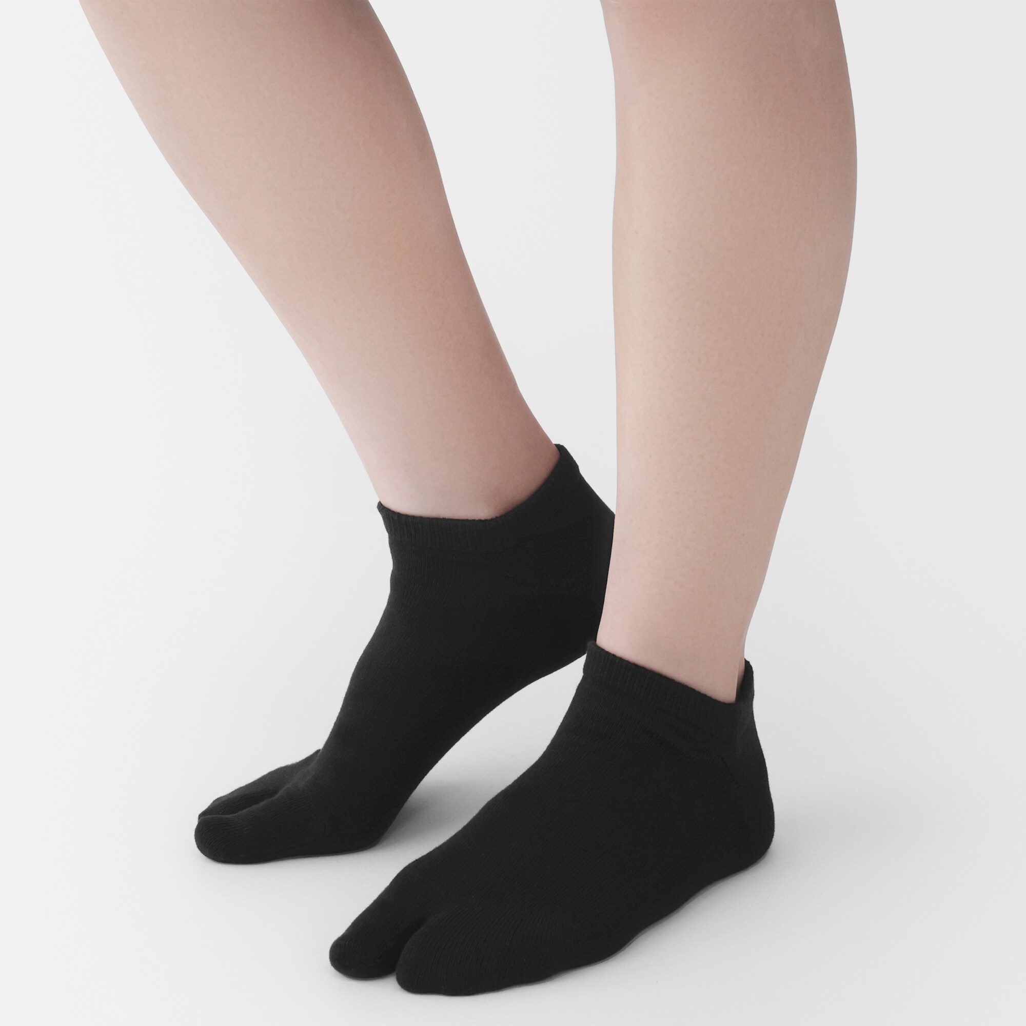 婦人　足なり直角　たび型スニーカーイン　　※再生コットン