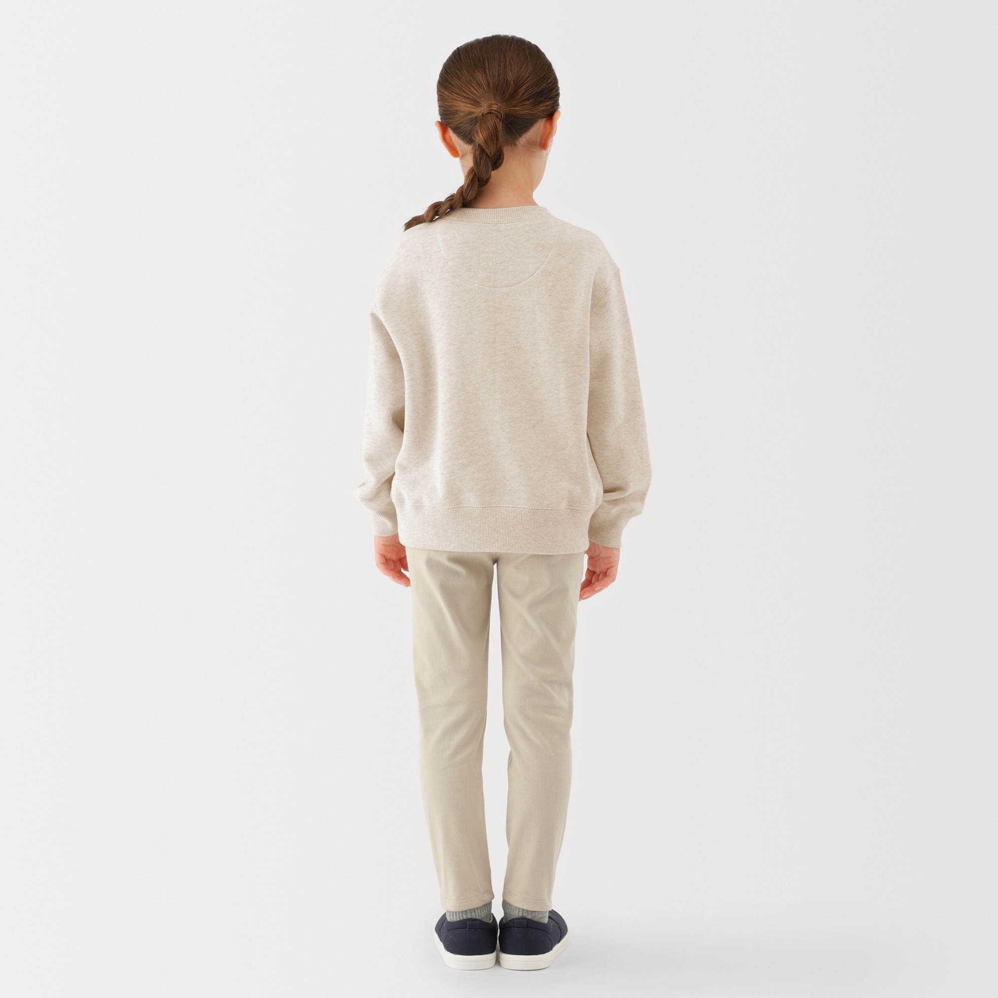 キッズ　裏毛スウェットシャツ