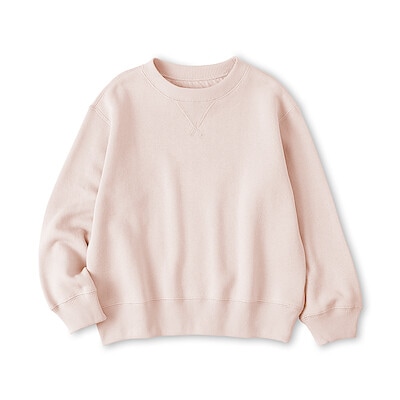 キッズ　裏毛スウェットシャツ