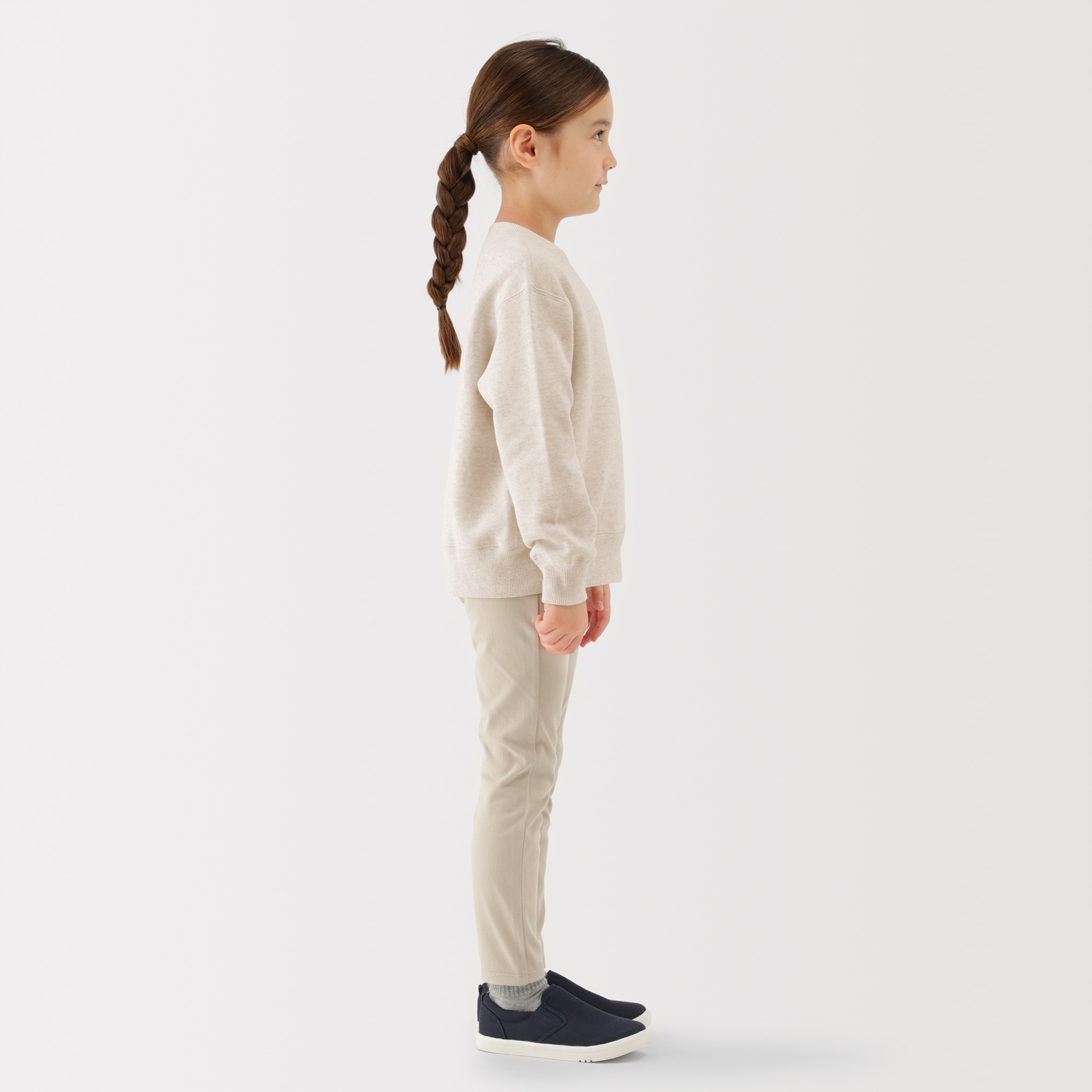 キッズ　裏毛スウェットシャツ
