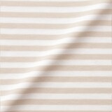 キッズ　綿天竺編みクルーネック長袖Ｔシャツ　ボーダー