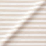 キッズ　綿天竺編みクルーネック長袖Ｔシャツ　ボーダー