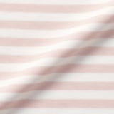 キッズ　綿天竺編みクルーネック長袖Ｔシャツ　ボーダー