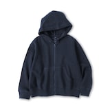 キッズ　裏毛スウェットフルジップパーカ