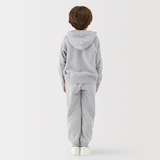 キッズ　裏毛スウェットフルジップパーカ