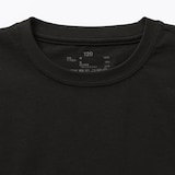 キッズ　綿天竺編みクルーネック長袖Ｔシャツ　無地