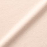 キッズ　綿天竺編みクルーネック長袖Ｔシャツ　無地