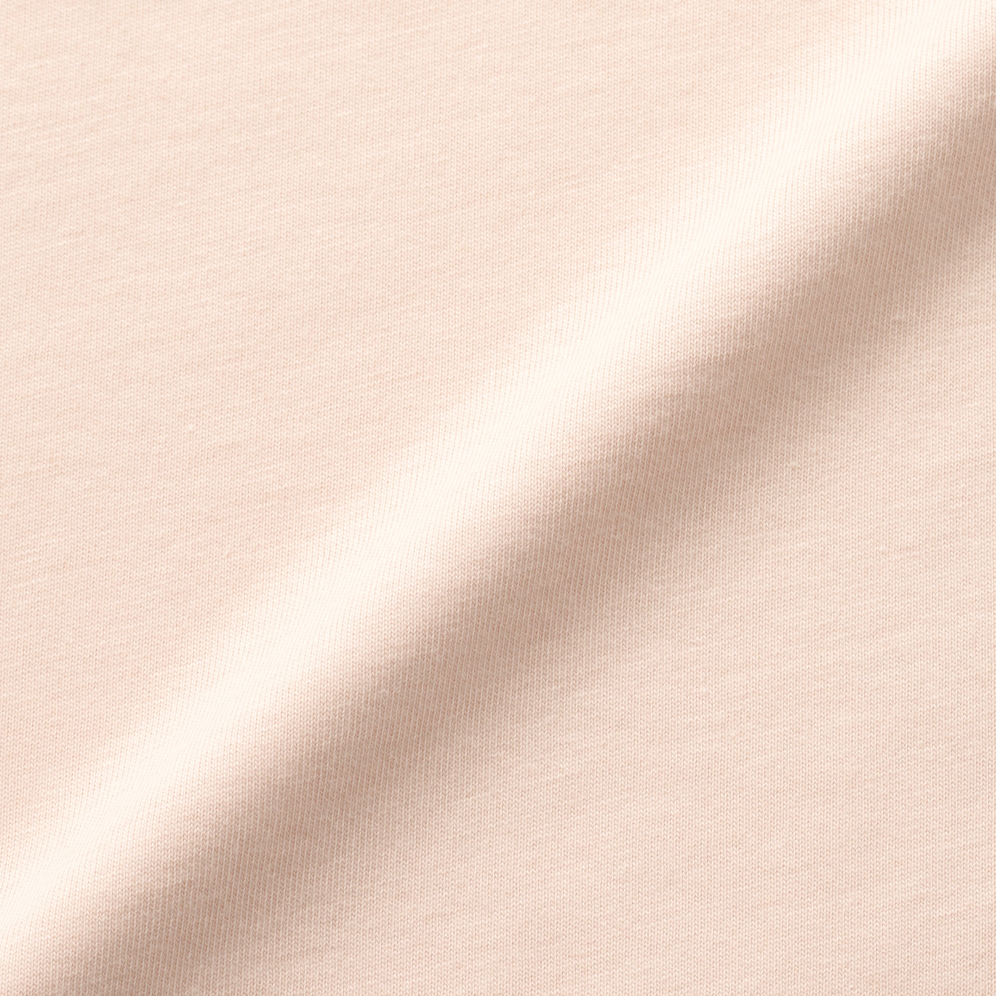 キッズ　綿天竺編みクルーネック長袖Ｔシャツ　無地