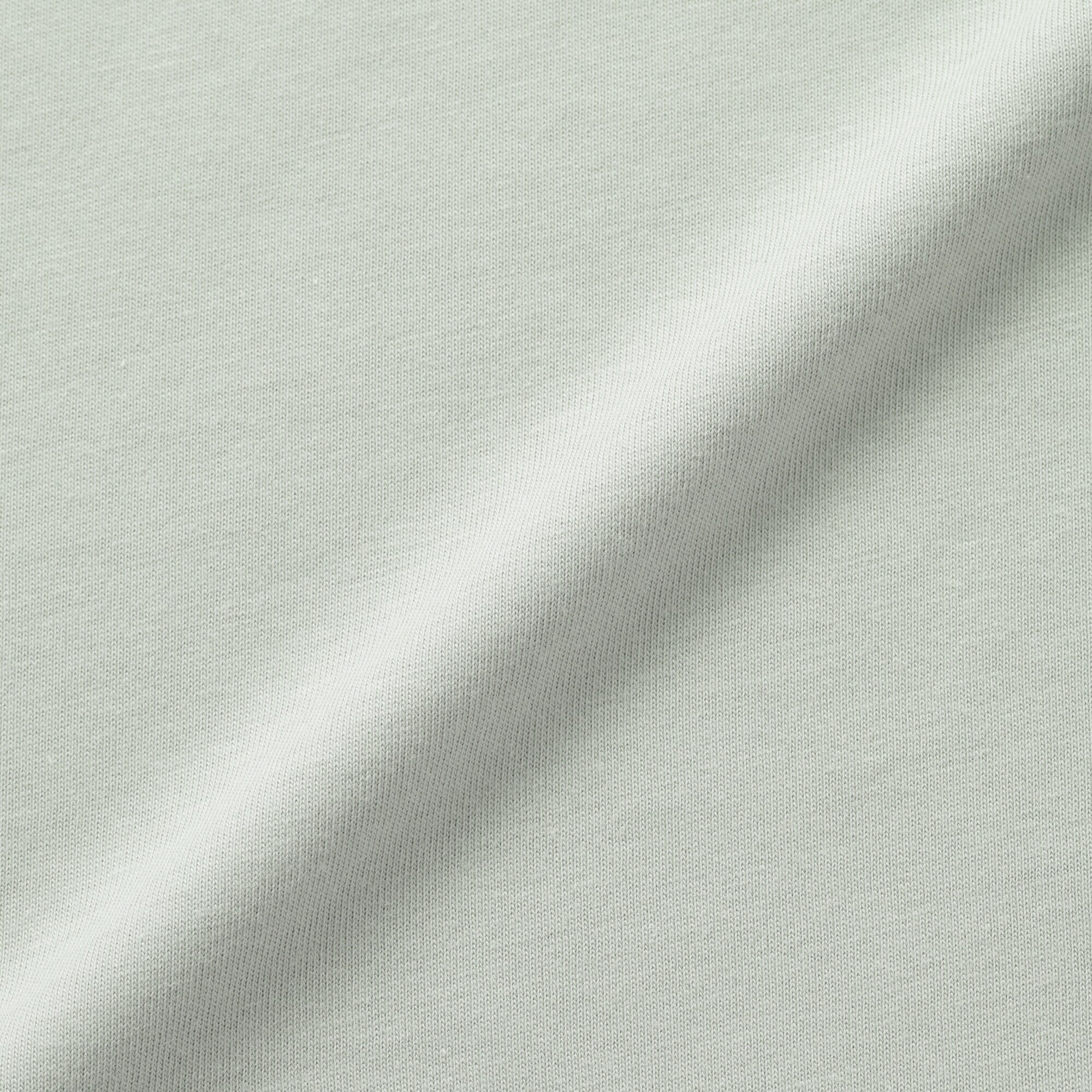 キッズ　綿天竺編みクルーネック長袖Ｔシャツ　無地