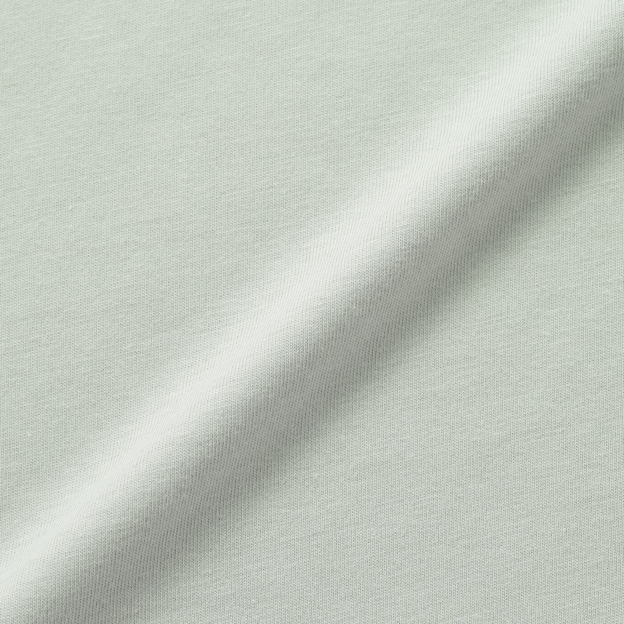 キッズ　綿天竺編みクルーネック長袖Ｔシャツ　無地