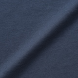 キッズ　綿天竺編みクルーネック長袖Ｔシャツ　無地