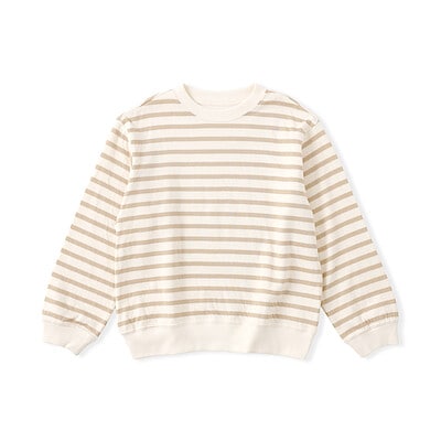 【１２月中旬発売予定】キッズ　接結編みスウェットシャツ