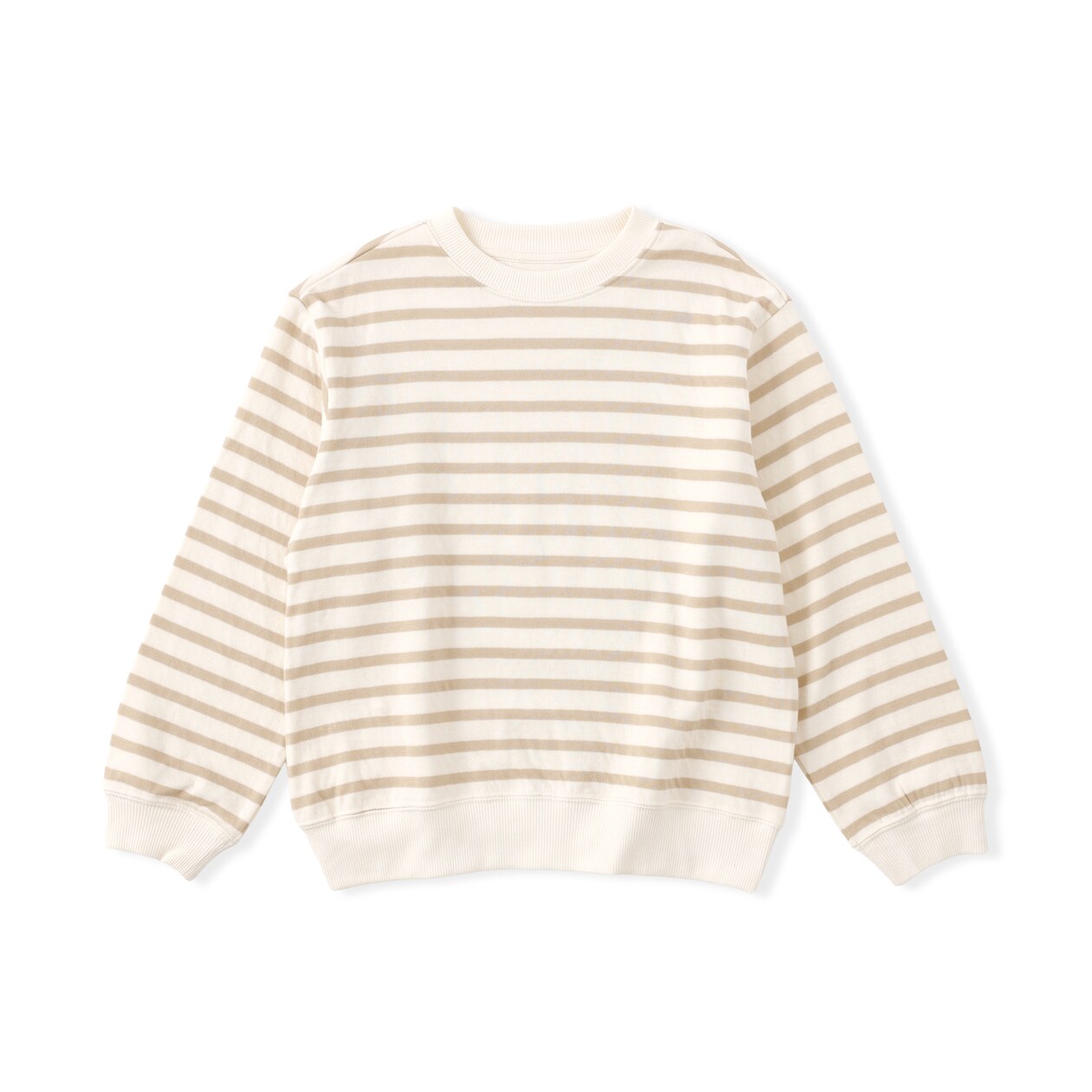 キッズ　接結編みスウェットシャツ