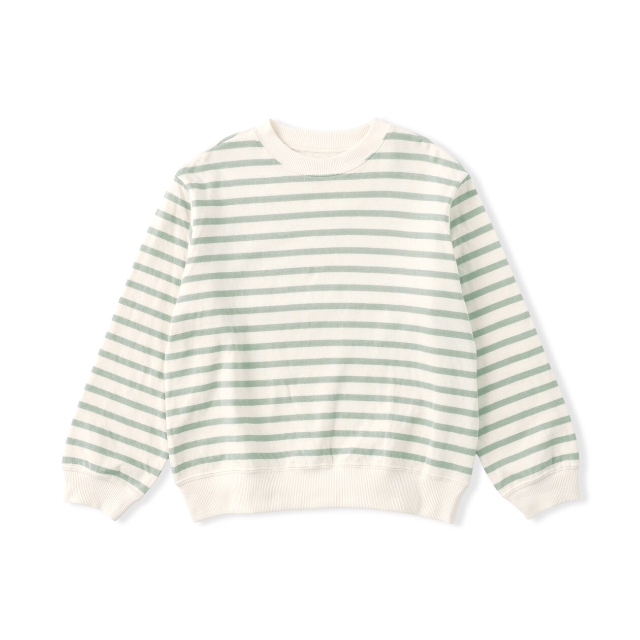 キッズ　接結編みスウェットシャツ