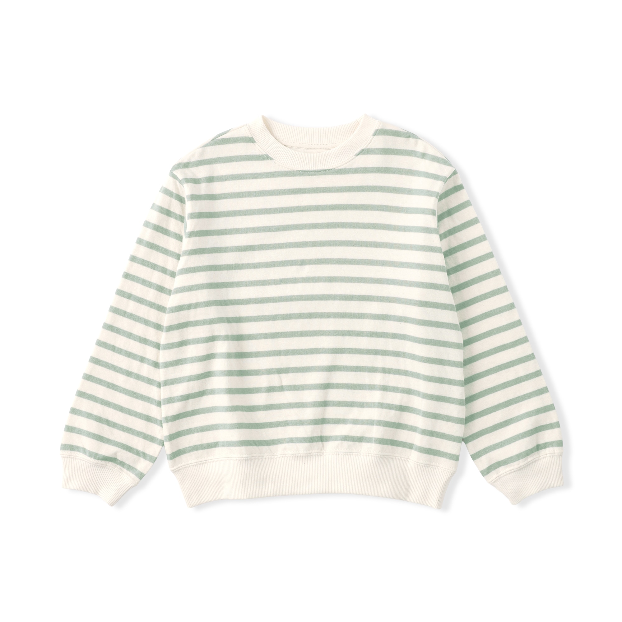 キッズ　接結編みスウェットシャツ