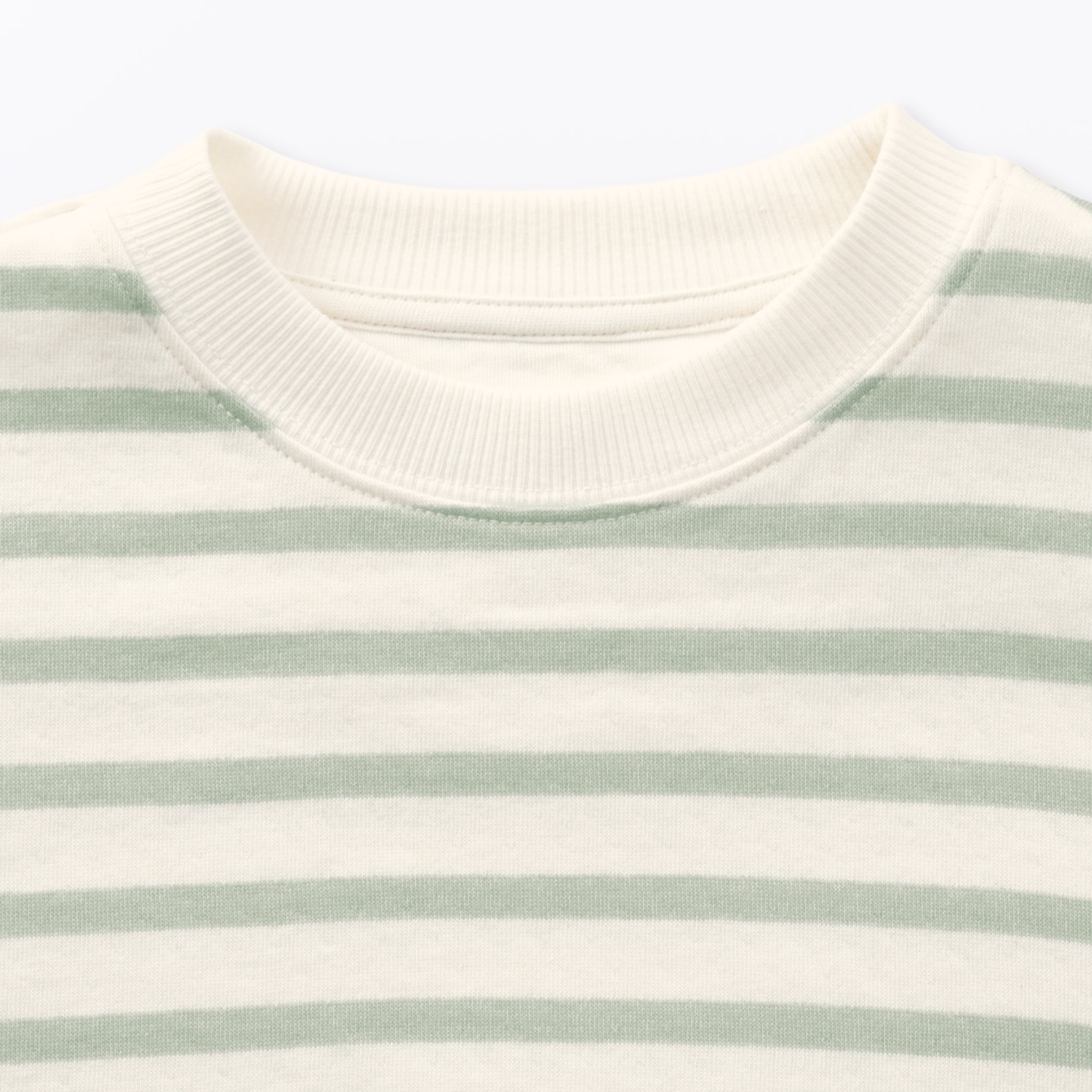 キッズ　接結編みスウェットシャツ