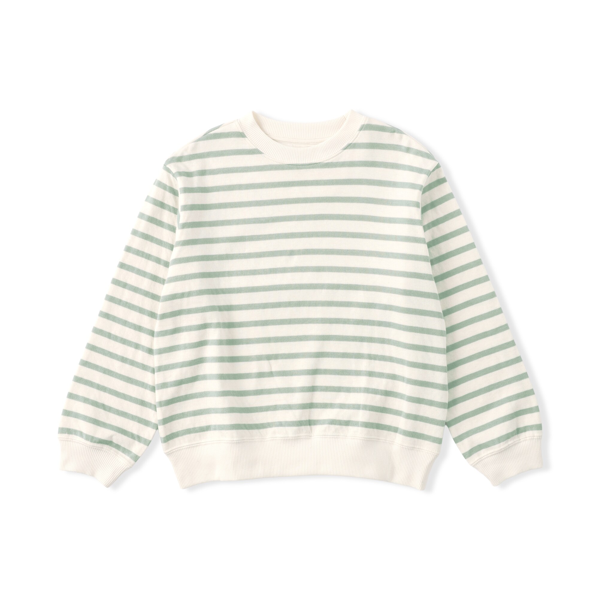 キッズ　接結編みスウェットシャツ