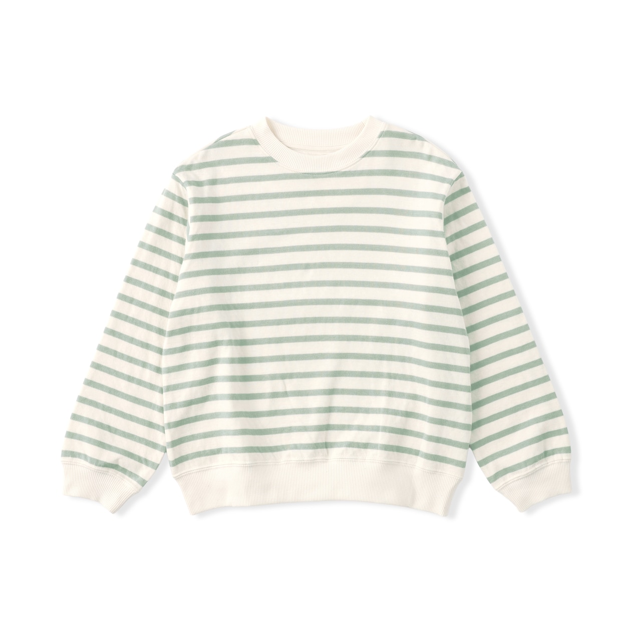 キッズ　接結編みスウェットシャツ