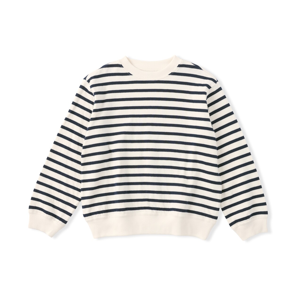 キッズ　接結編みスウェットシャツ