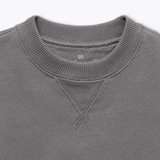 ベビー　あたまするっと　裏毛スウェットシャツ