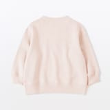 ベビー　あたまするっと　裏毛スウェットシャツ