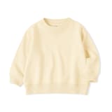 ベビー　あたまするっと　裏毛スウェットシャツ