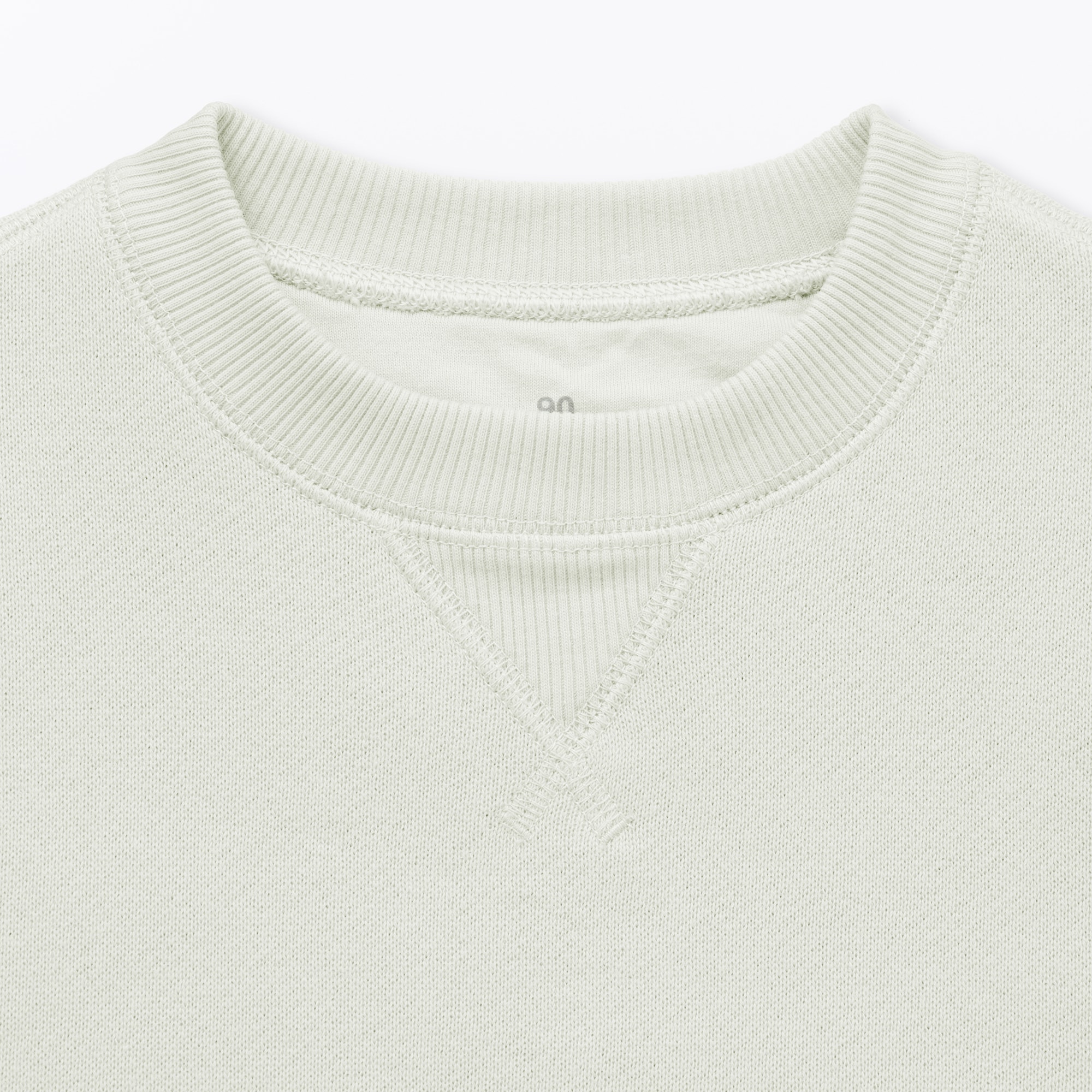 ベビー　あたまするっと　裏毛スウェットシャツ