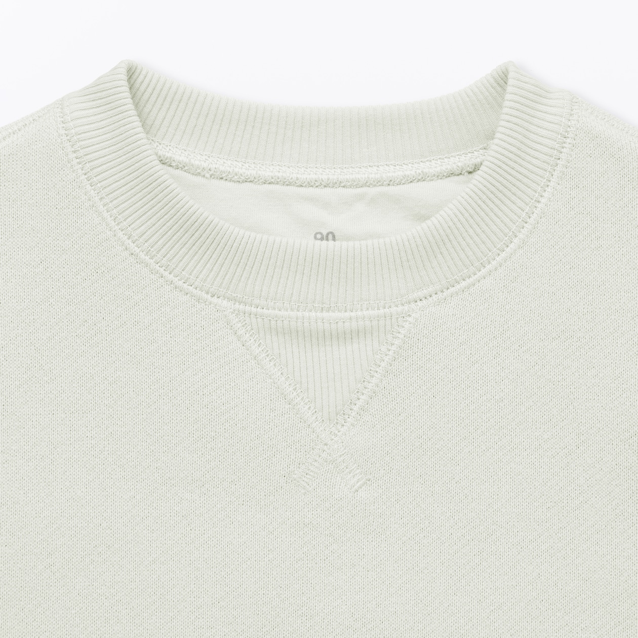 ベビー　あたまするっと　裏毛スウェットシャツ