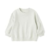 ベビー　あたまするっと　裏毛スウェットシャツ