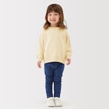 ベビー　あたまするっと　裏毛スウェットシャツ