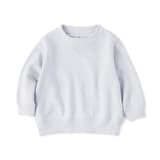 ベビー　あたまするっと　裏毛スウェットシャツ