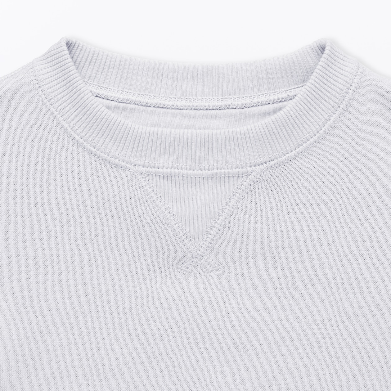 ベビー　あたまするっと　裏毛スウェットシャツ