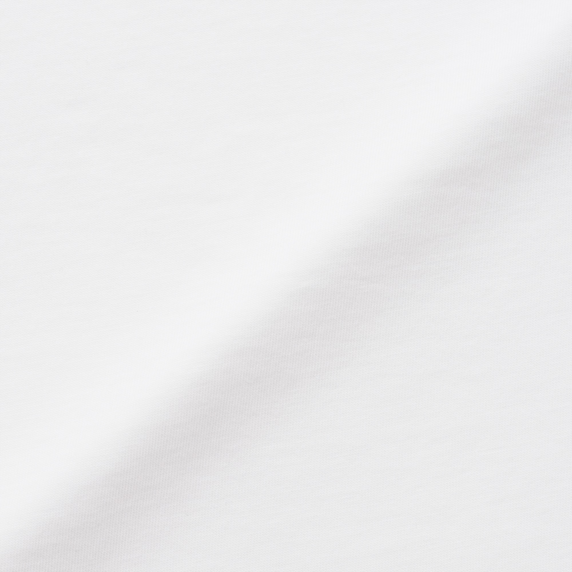 ベビー　あたまするっと　綿天竺編みクルーネック長袖Ｔシャツ　無地