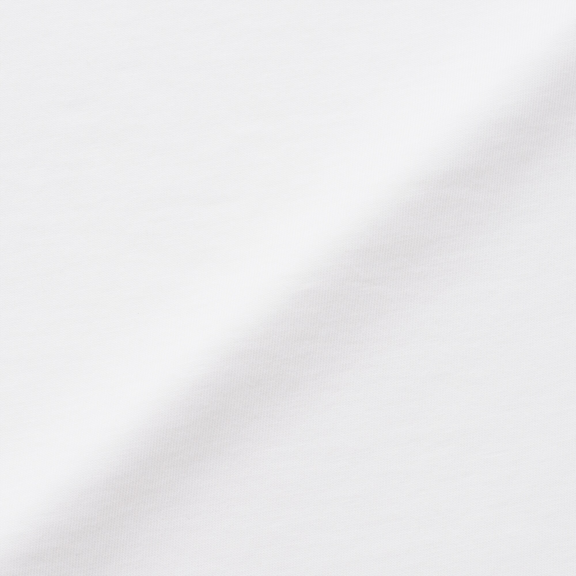 ベビー　あたまするっと　綿天竺編みクルーネック長袖Ｔシャツ　無地