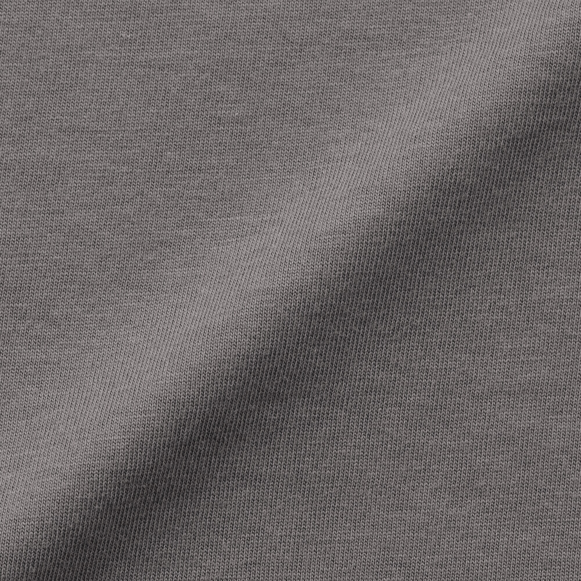 ベビー　あたまするっと　綿天竺編みクルーネック長袖Ｔシャツ　無地