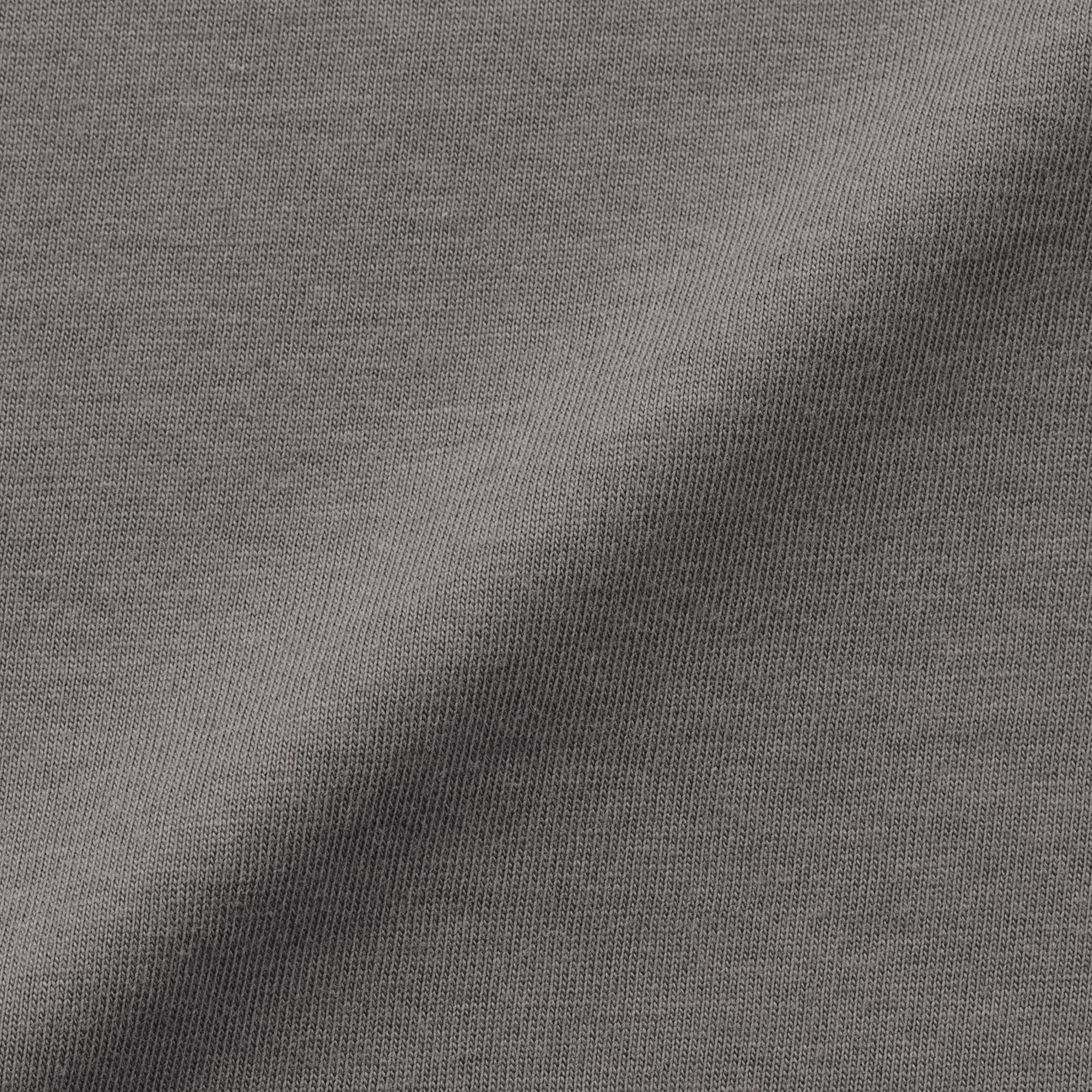 ベビー　あたまするっと　綿天竺編みクルーネック長袖Ｔシャツ　無地