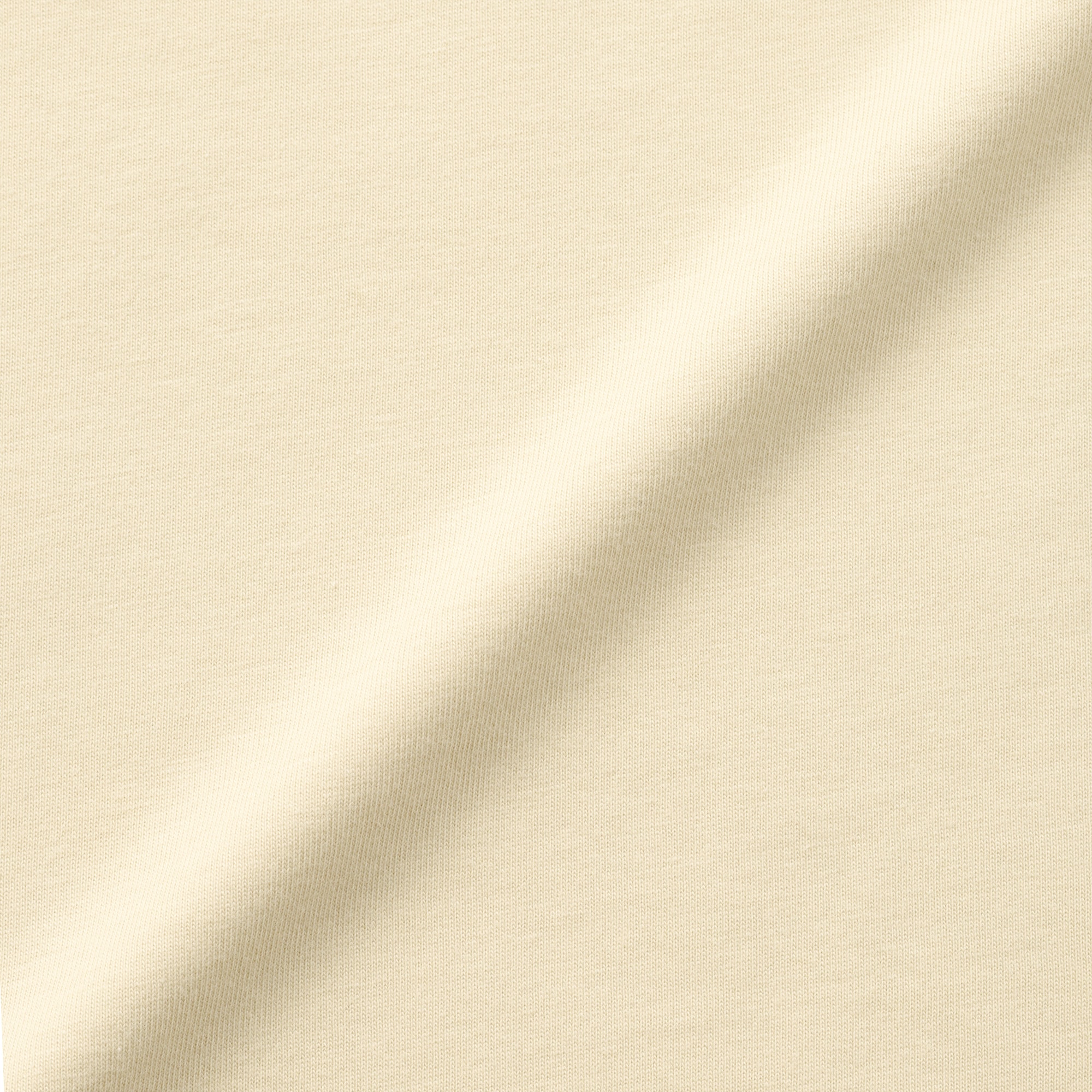 ベビー　あたまするっと　綿天竺編みクルーネック長袖Ｔシャツ　無地